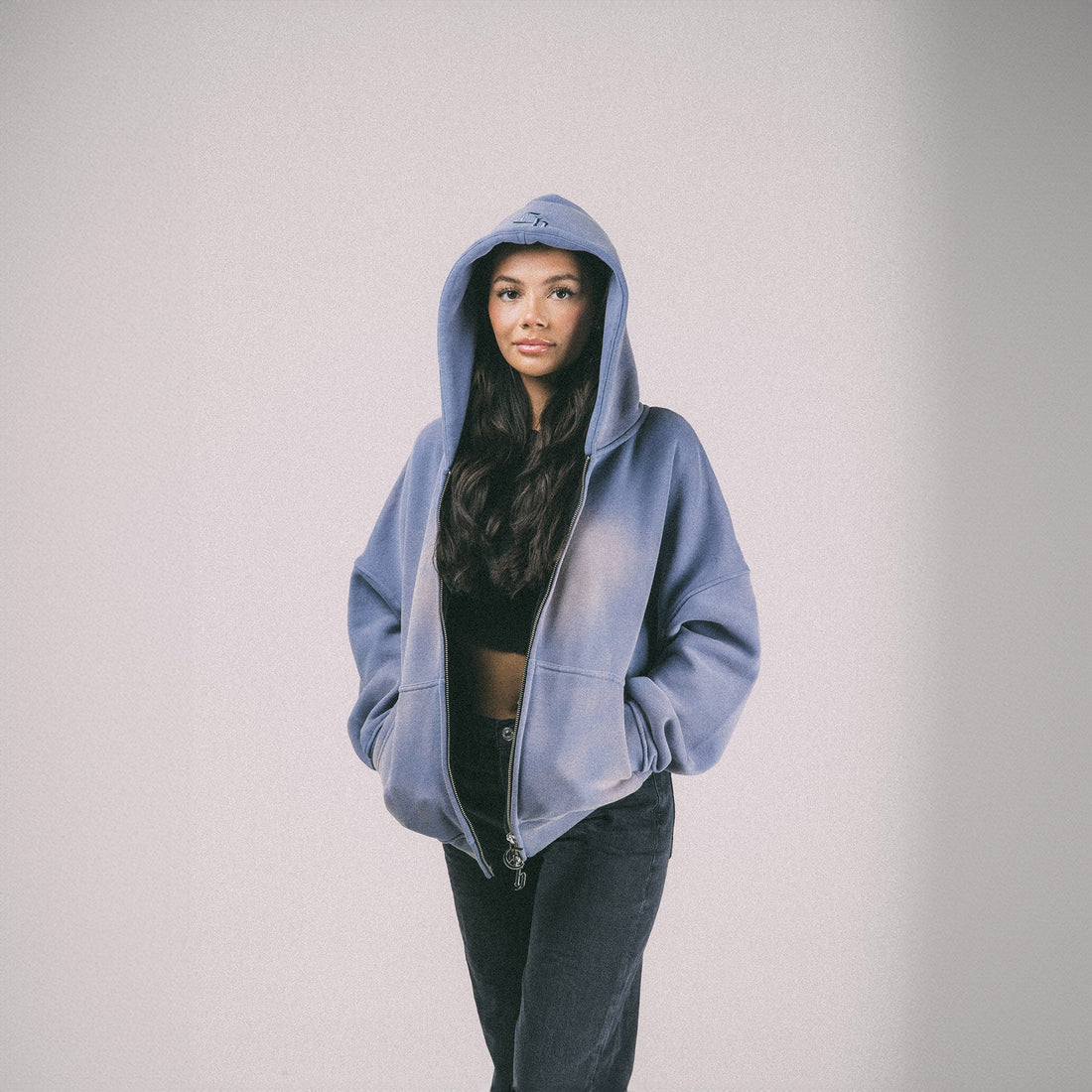Common Hype Zip-Up Blue