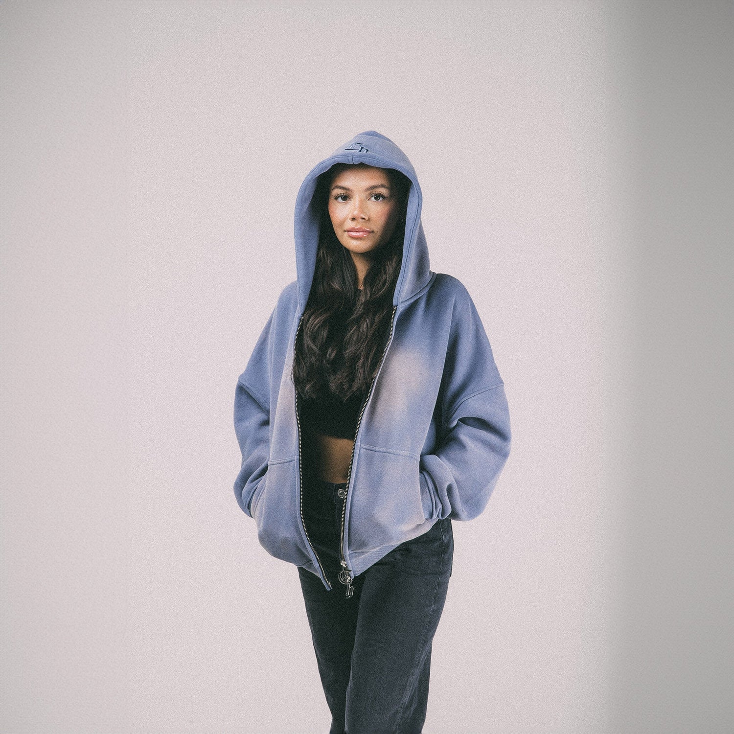 Common Hype Zip-Up Blue
