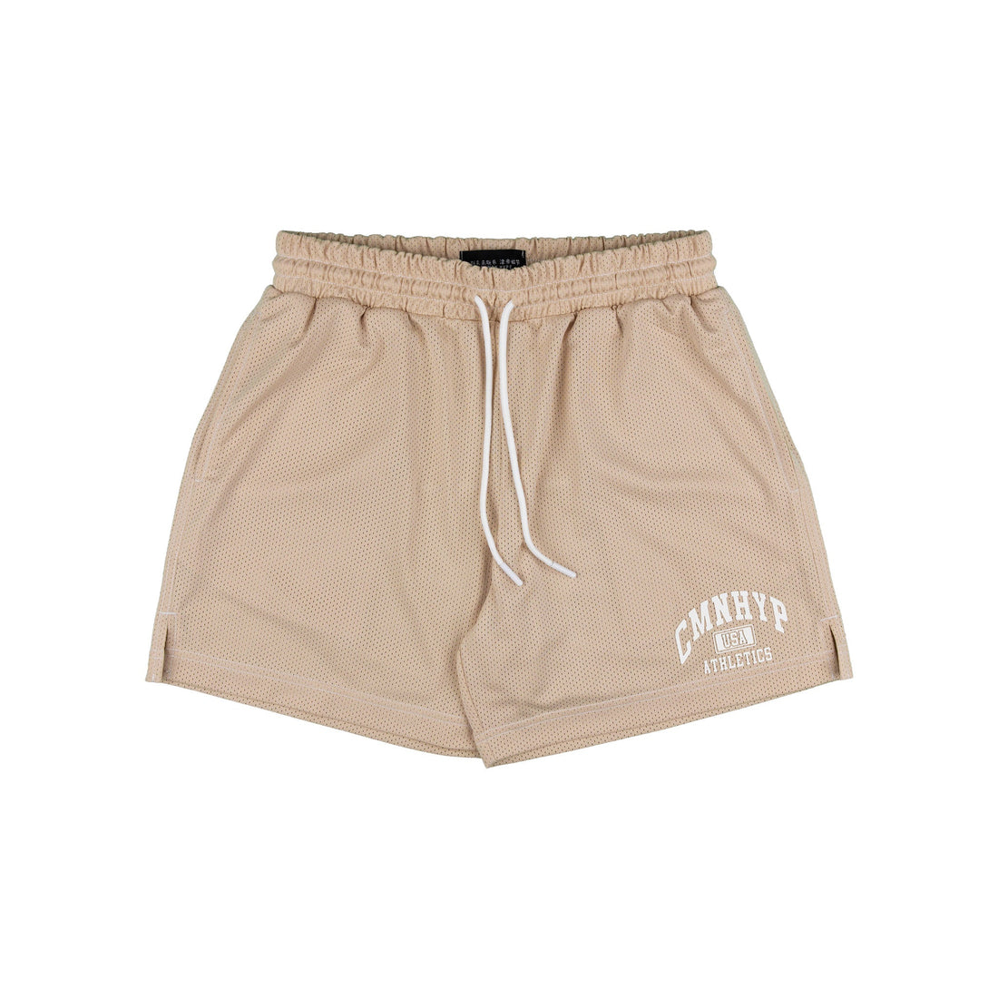 Common Hype Athletics Contrast Mesh Short Cream