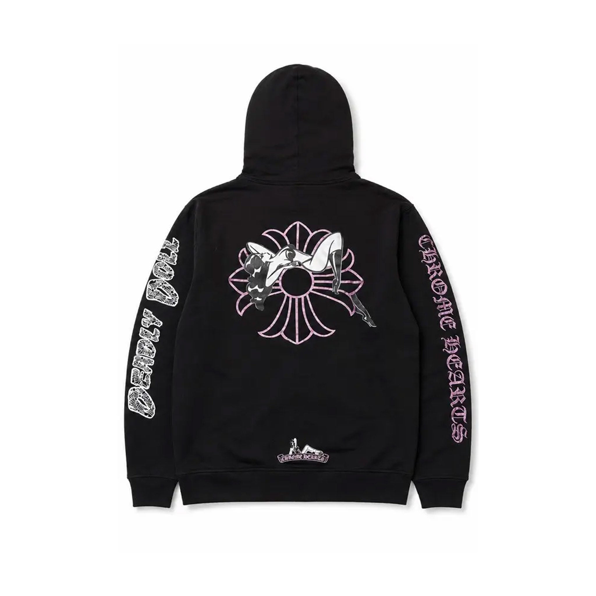 Chrome Hearts Deadly Doll Hoodie Black