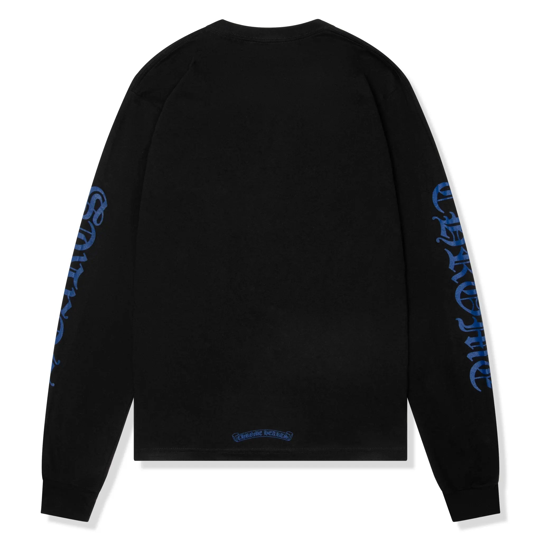Chrome Hearts 1988 Neck Logo L/S Black Blue T Shirt Secondary image