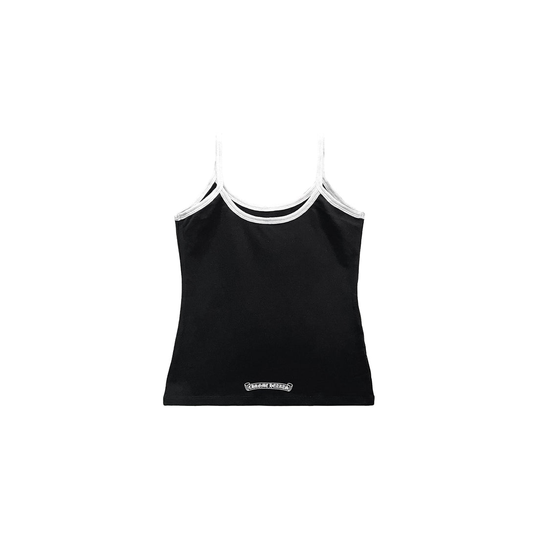 Chrome Hearts Roller Skates Black Horseshoe Tank top