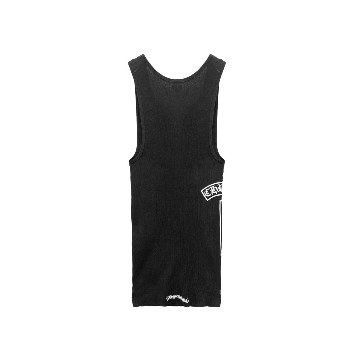 Chrome Hearts Black T-Bar Script Rib Tank Top Secondary image
