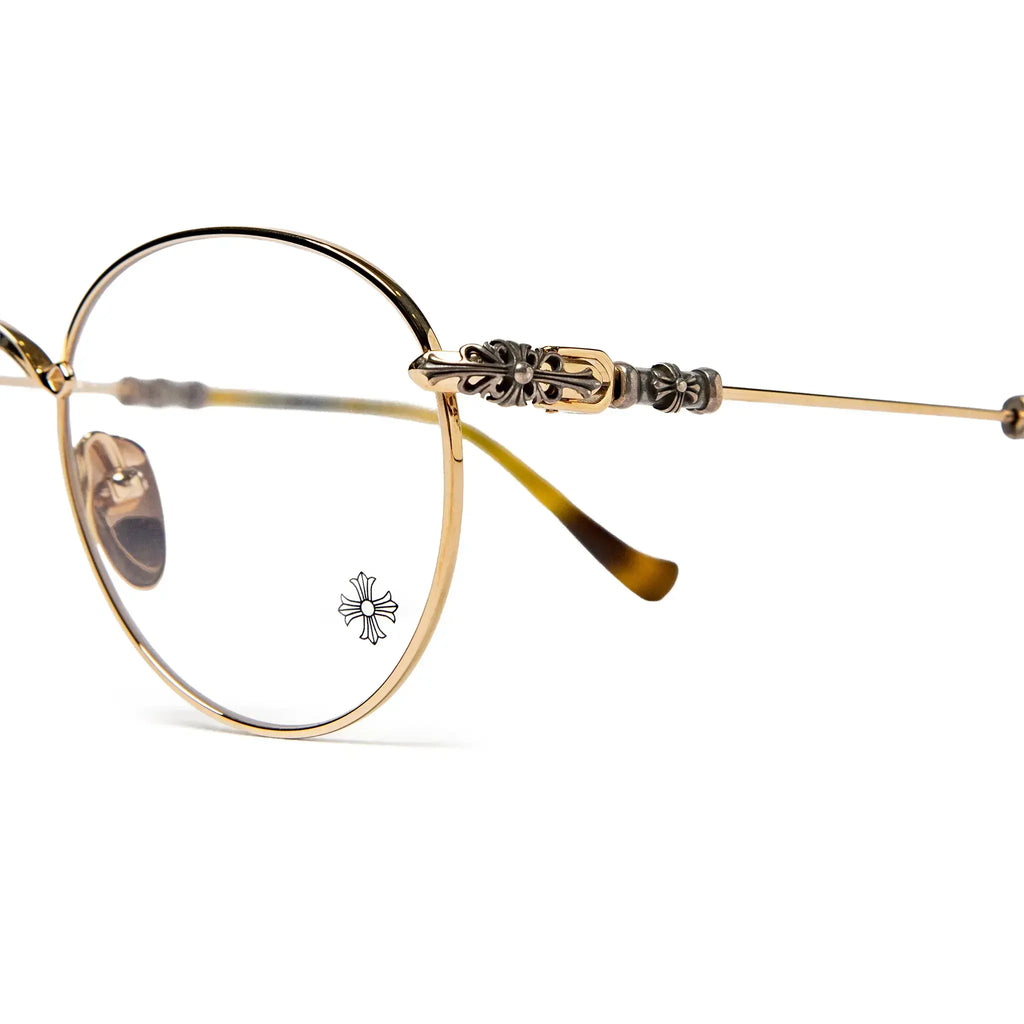 Chrome Hearts Bubba – A Gold Sunglasses