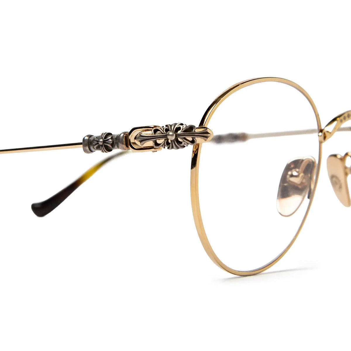 Chrome Hearts Bubba – A Gold Sunglasses