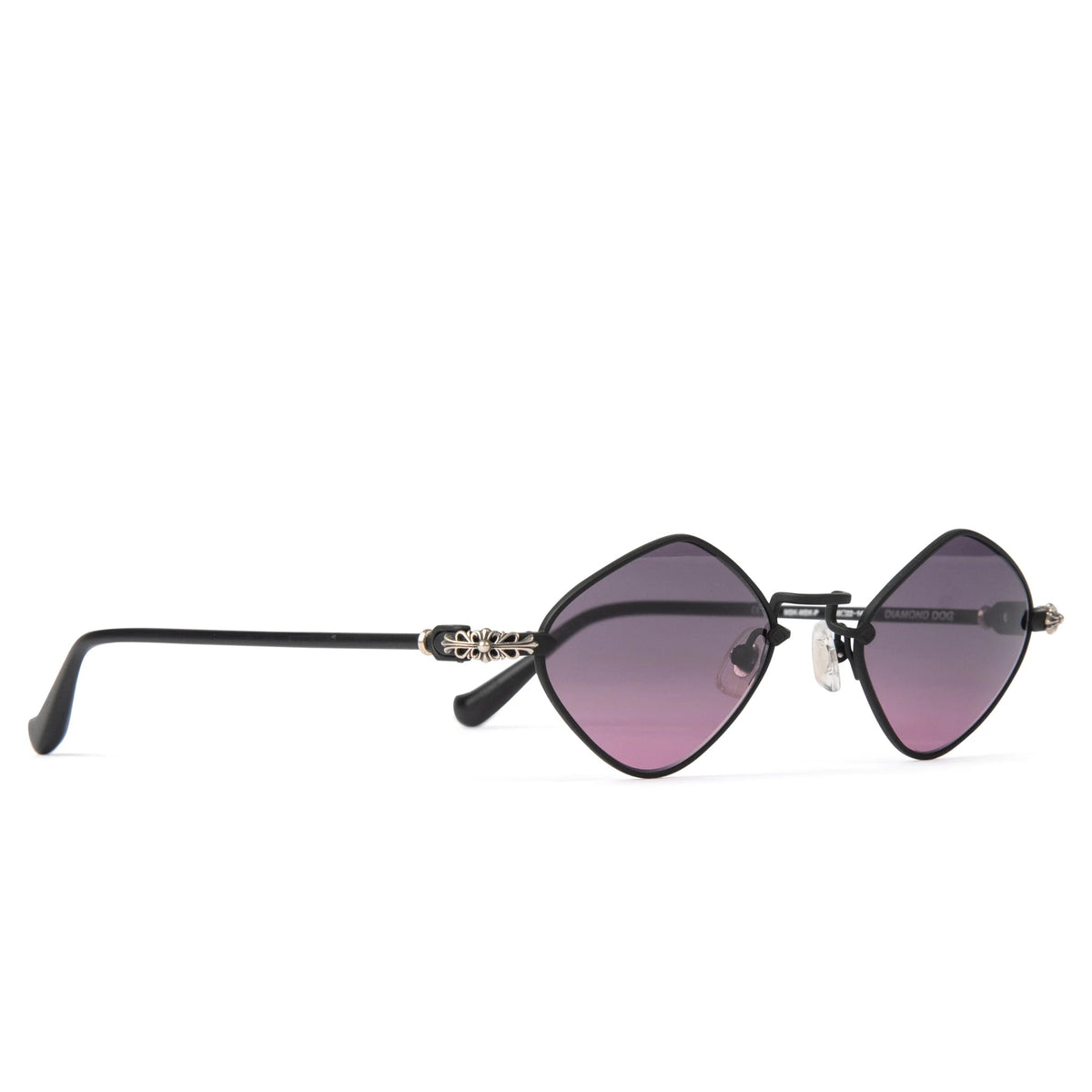 Chrome Hearts Diamond Dog Matte Black Sunglasses Main image