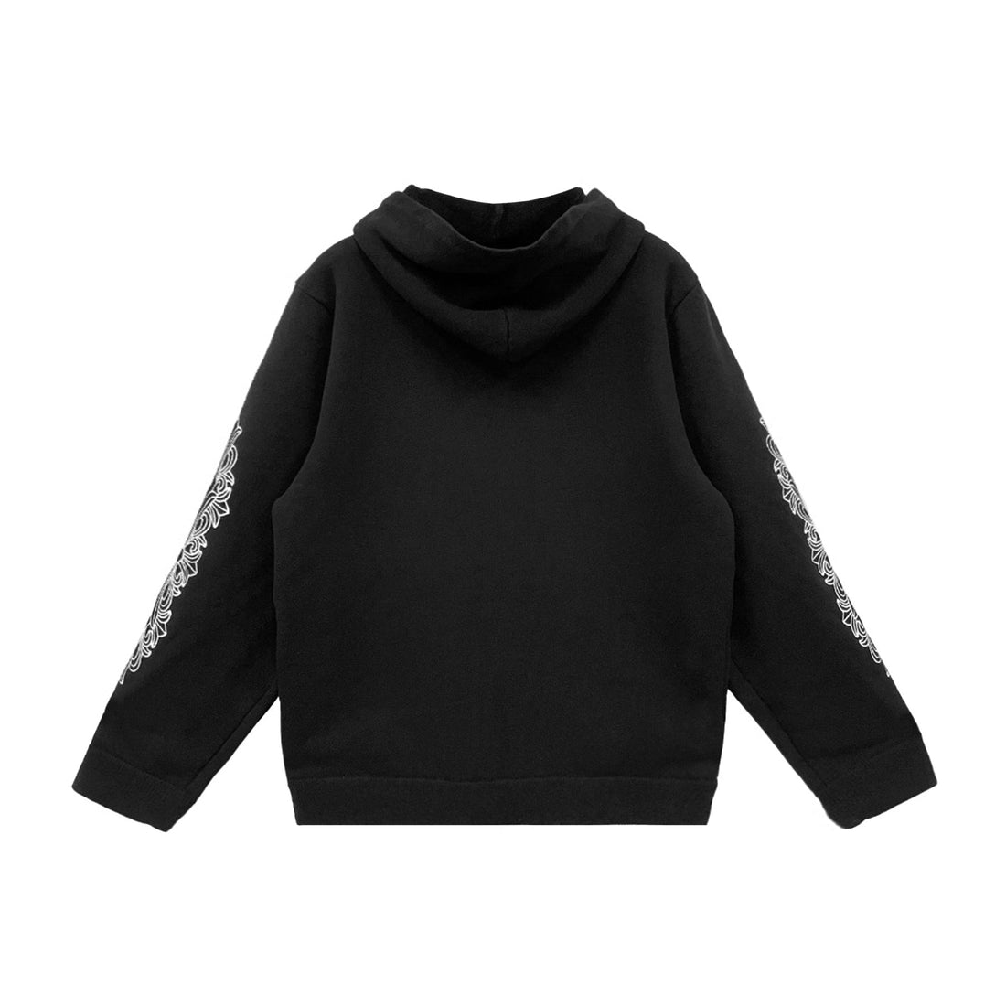 Chrome Hearts Embroidered Cashmere Cross Sleeve Pullover Hoodie
