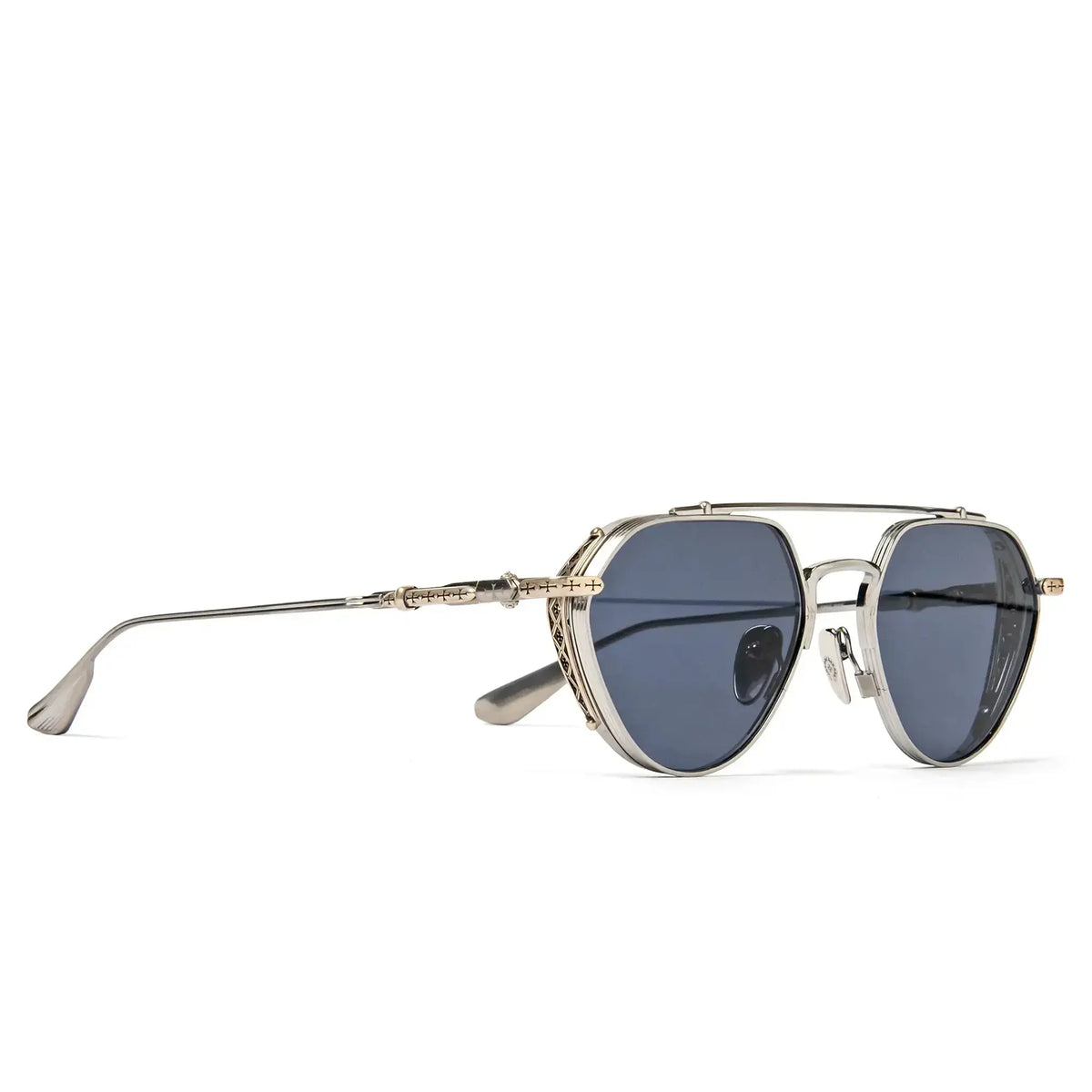 Chrome Hearts Free Ride Brushed Alloy Sunglasses Main image