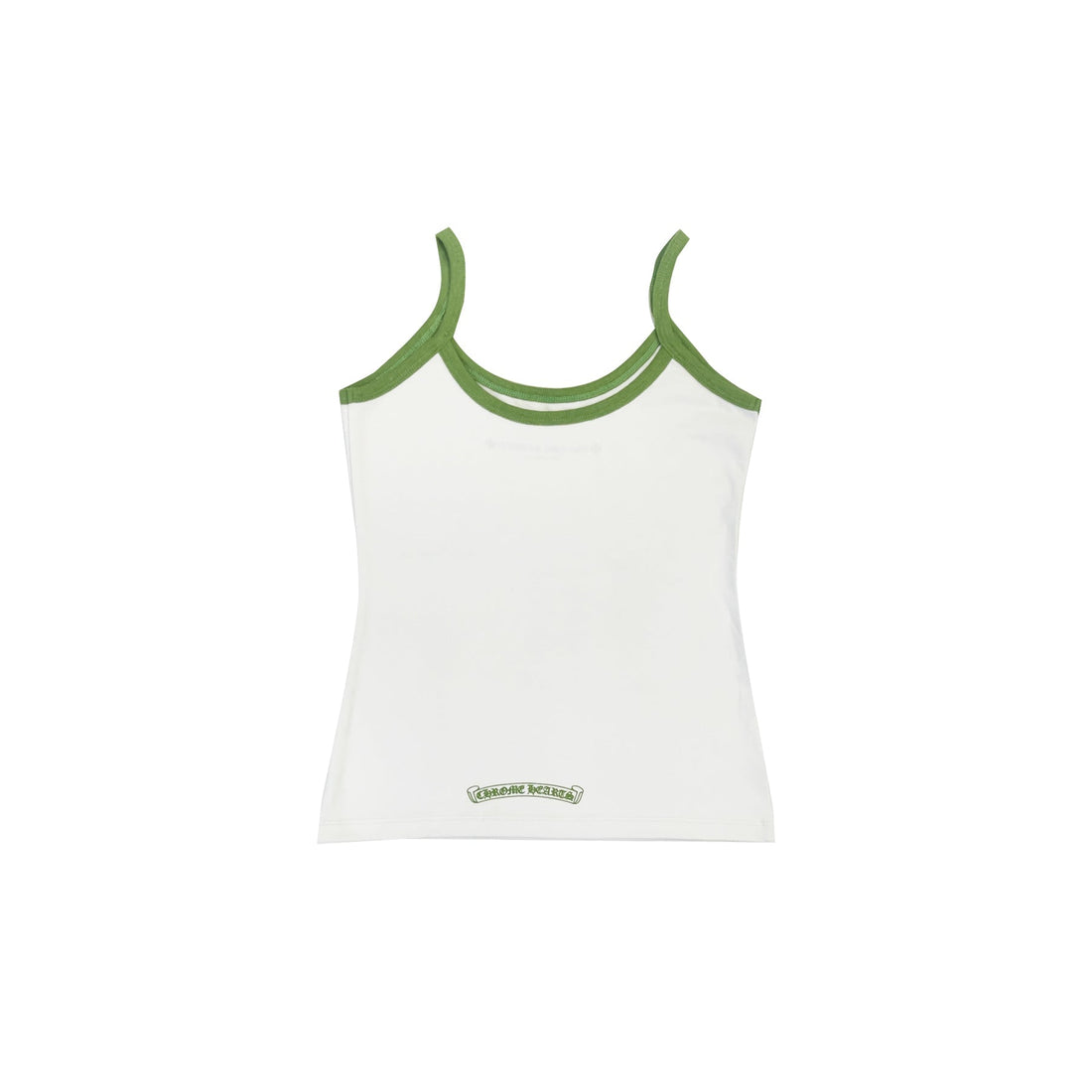 Chrome Hearts Roller Skates Green&White Horseshoe Tank top