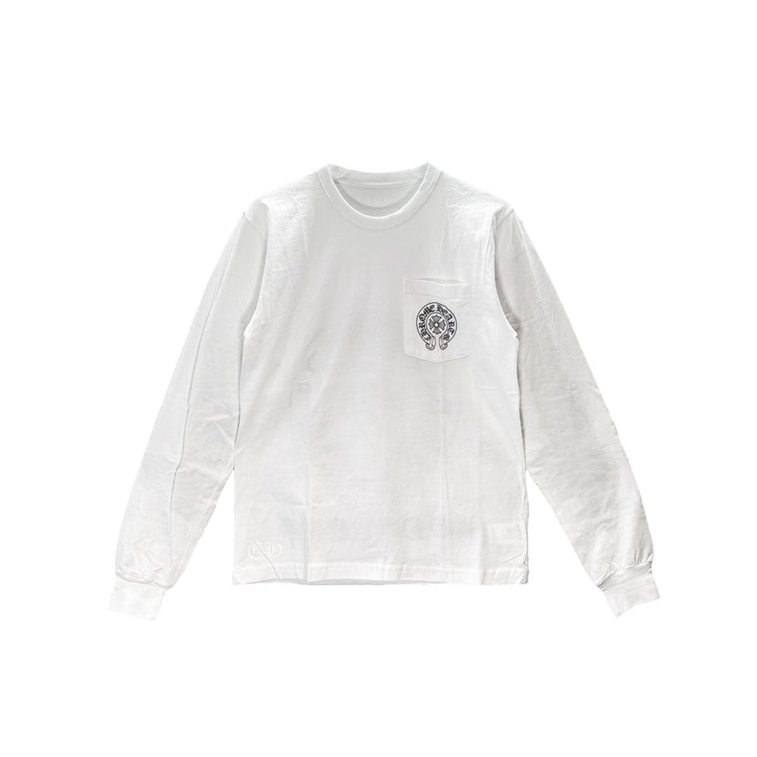 Chrome Hearts Hong Kong Exclusive Horseshoe Floral Sleeve Long Sleeve Tee