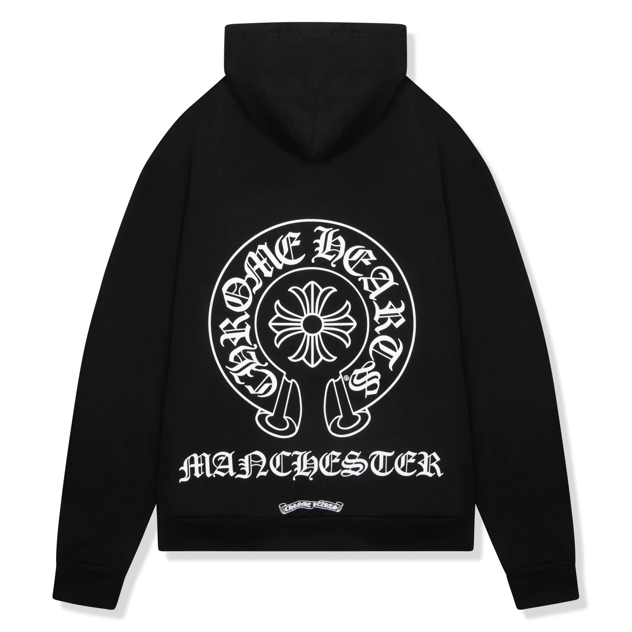 Chrome Hearts Manchester Exclusive Horse Shoe Zip-Up Black Hoodie Secondary image