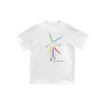 Chrome Hearts Marina Abramovic Graphic Print White Short Sleeve Tee