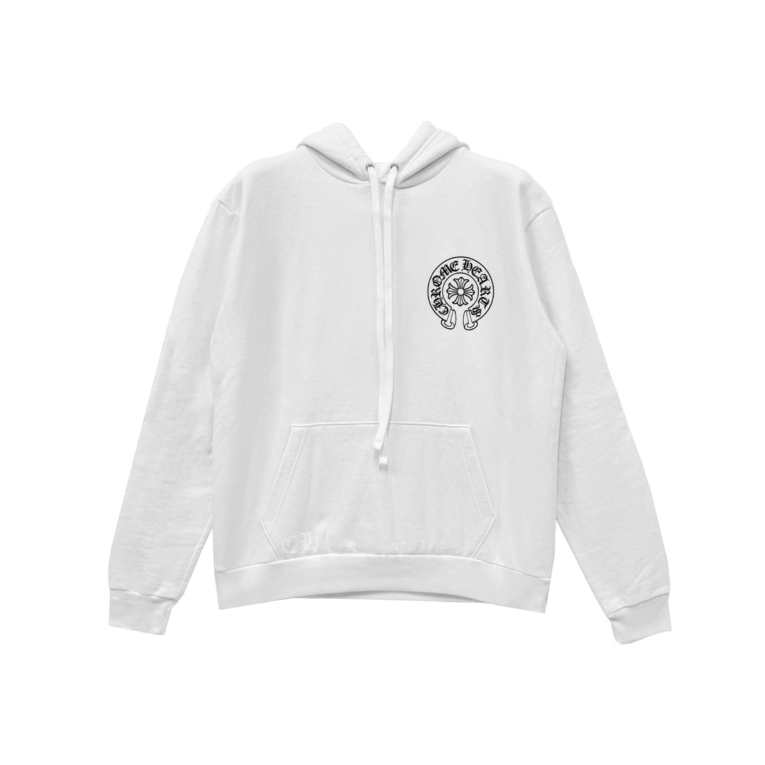 Chrome Hearts Miami  Exclusive Horseshoe White Pullover Hoodie