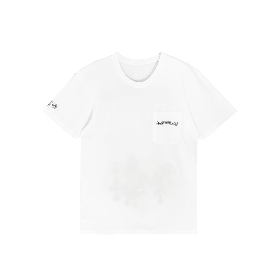 Chrome Hearts Multi Color Cemetery Cross Short Sleeve Tee