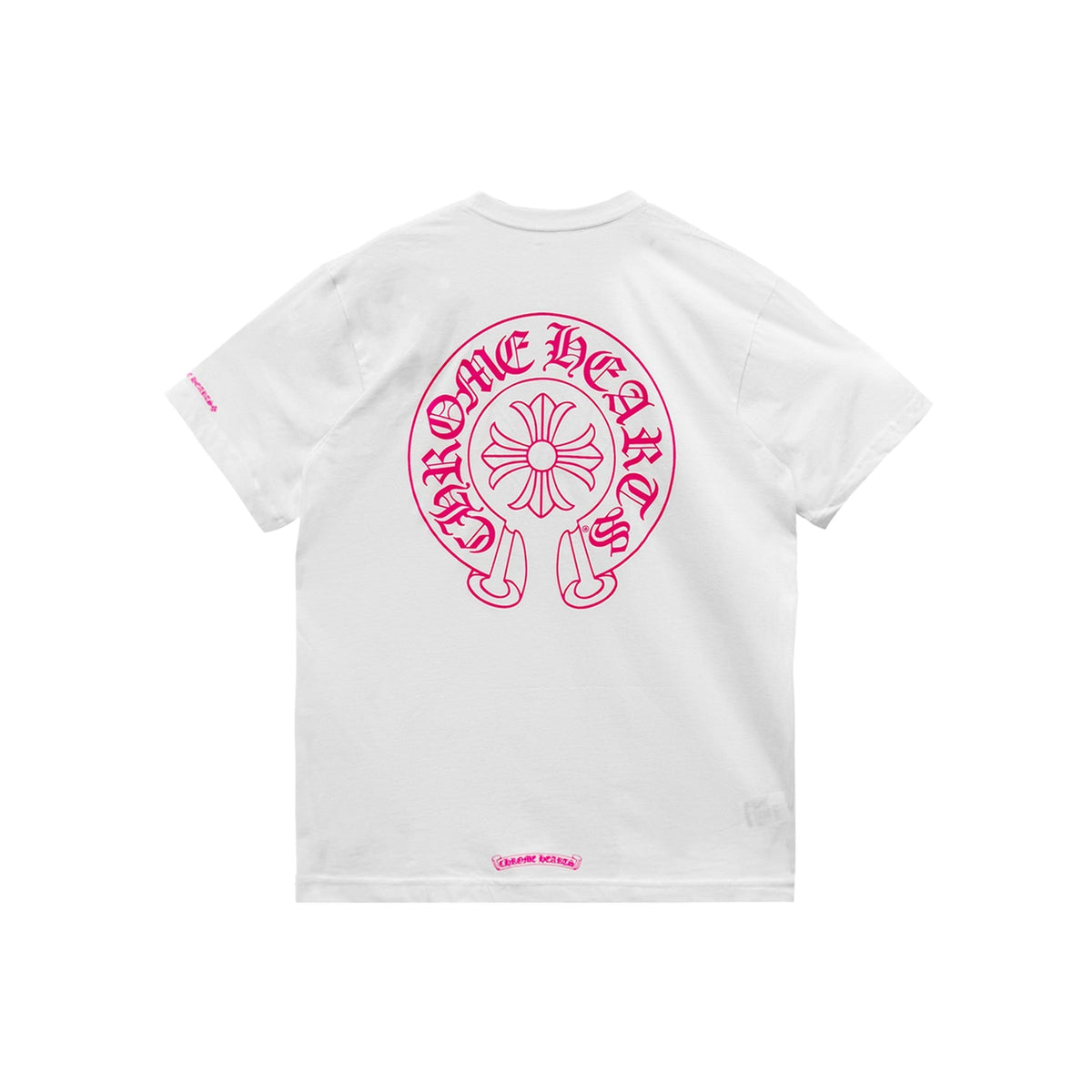 Chrome Hearts Pink Horseshoe Short Sleeve Tee Main image