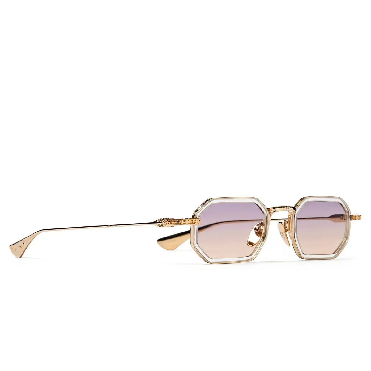 Chrome Hearts Stylida Crystal Gold Gradient Sunglasses Main image