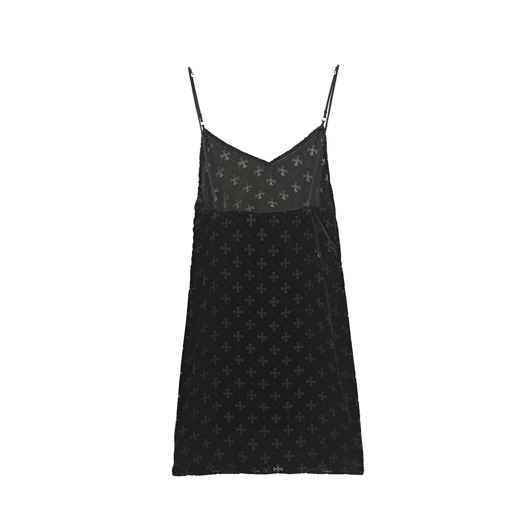 Chrome Hearts Velvet Burnout Monogram Cross Camisole Long Skirt Secondary image
