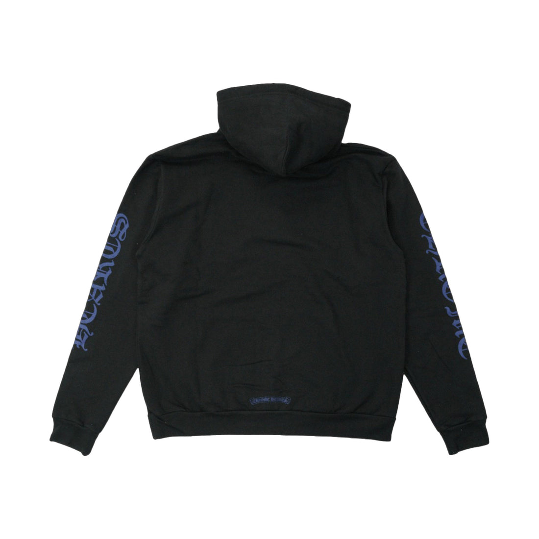 Chrome Hearts Black/Blue Vertical Logo Hoodie