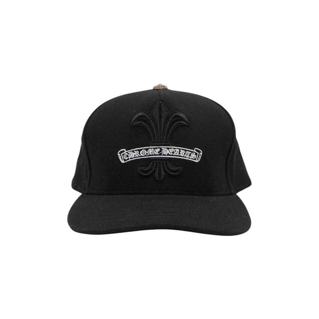 Chrome Hearts Fleur Snapback Trucket Hat Black