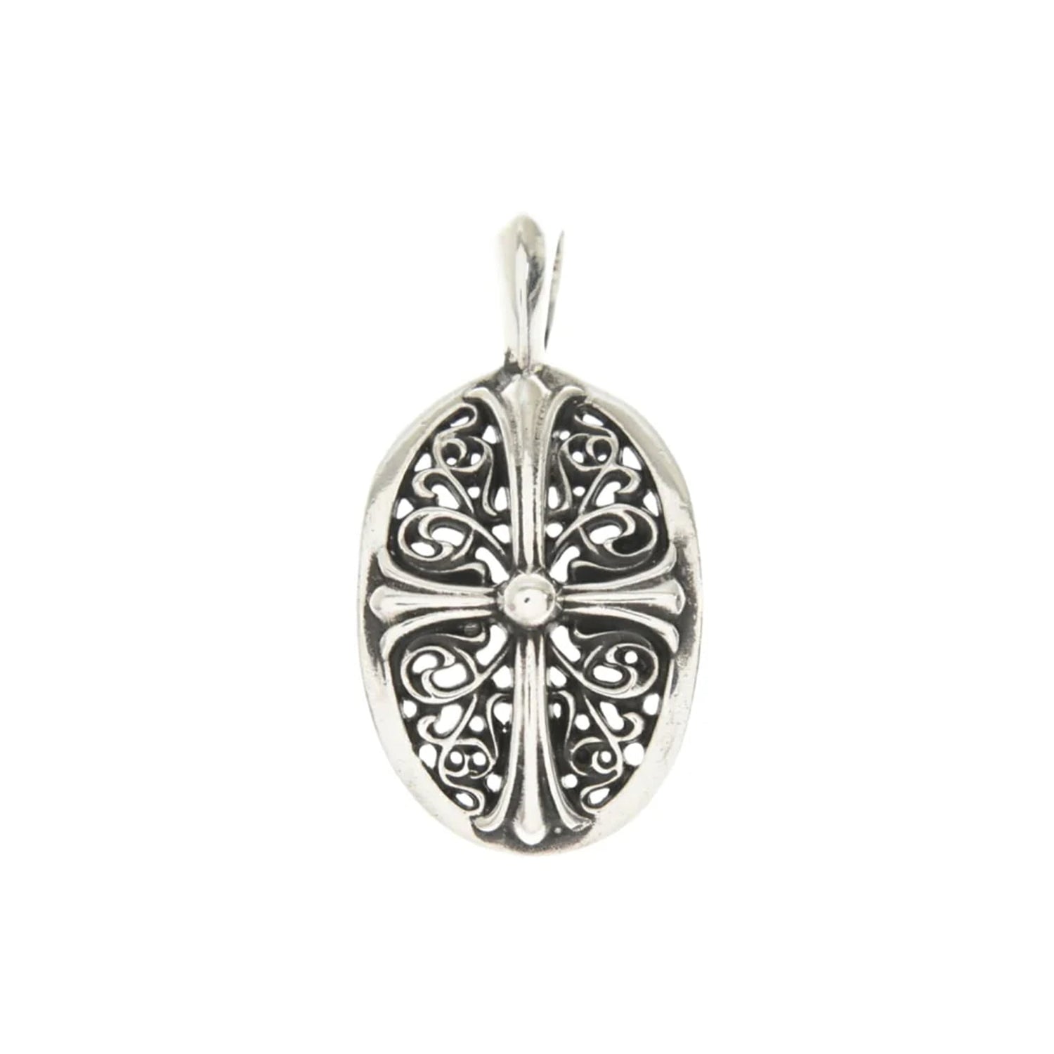 Chrome Hearts Oval Cross Pendant