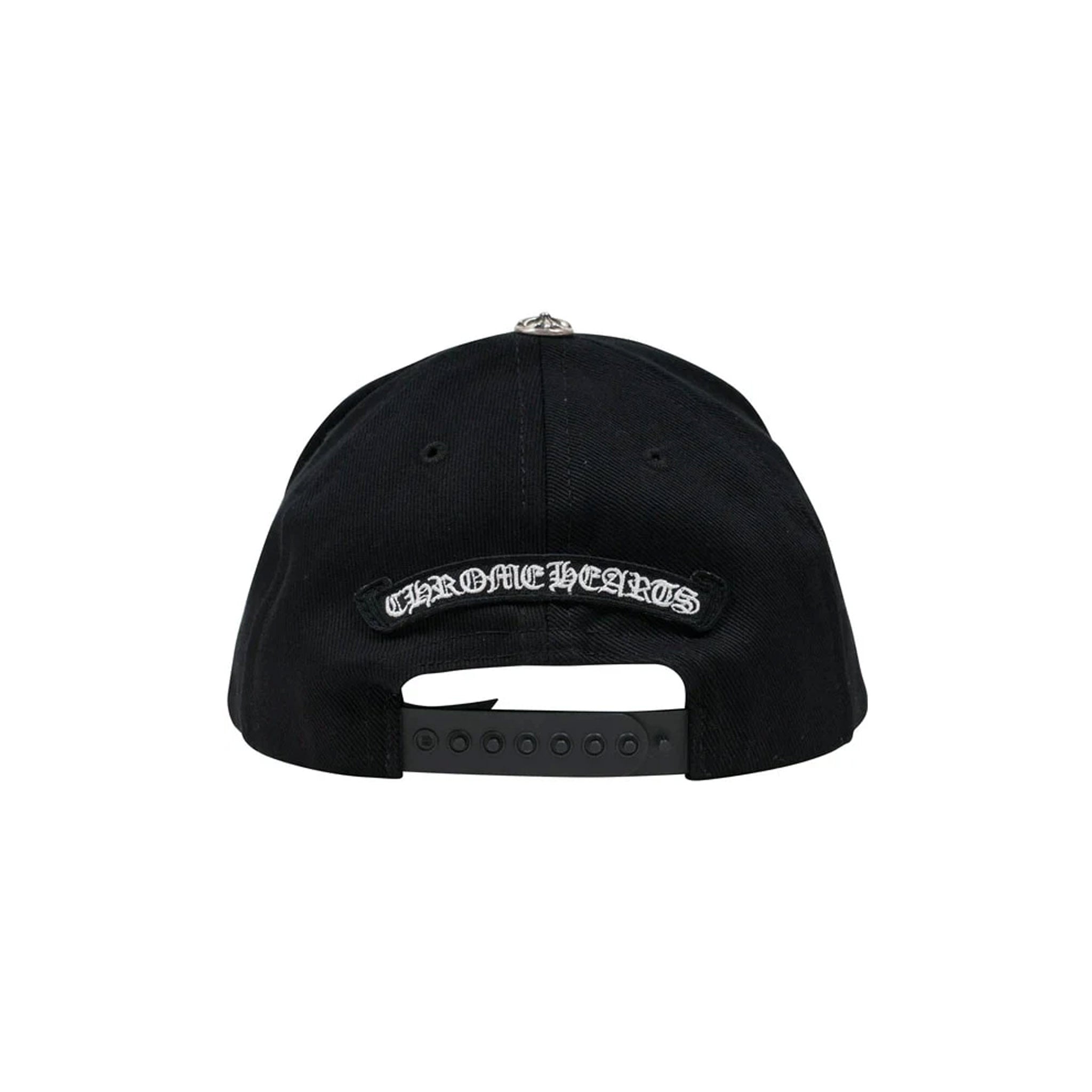 Chrome Hearts Vertical Logo Hat Black