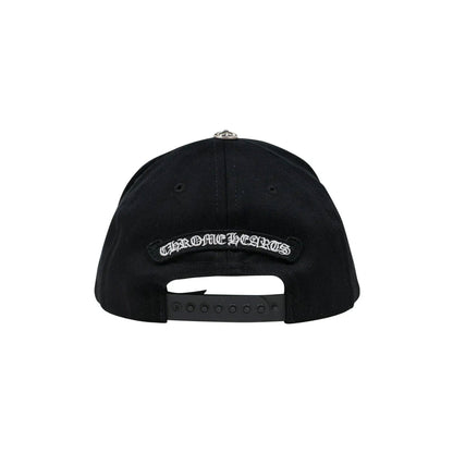 Chrome Hearts Vertical Logo Hat Black