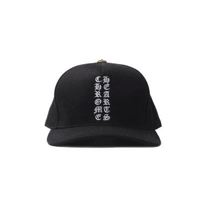 Chrome Hearts Vertical Logo Hat Black