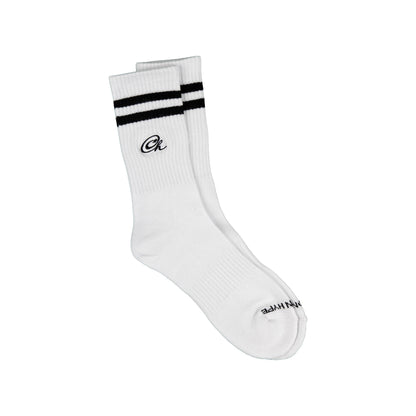 Common Hype Stripe Logo Sock White (3-Pack)