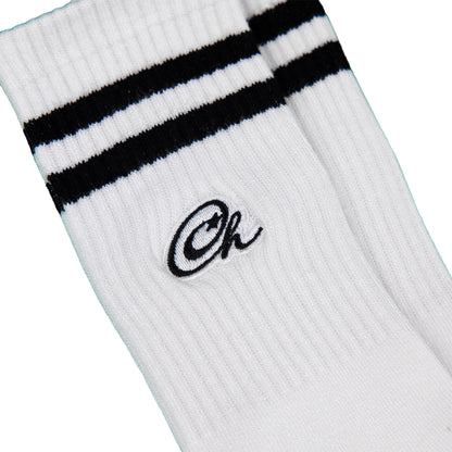 Common Hype Stripe Logo Sock White (3-Pack)