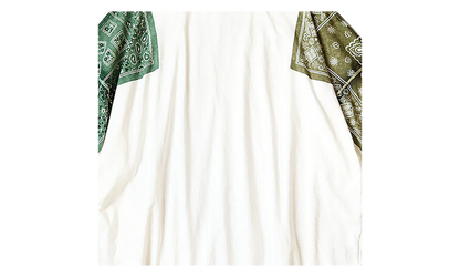 18.5/-Jersey Bandanna Huge T "Cookie - Khaki" K2404SC171-KHA
