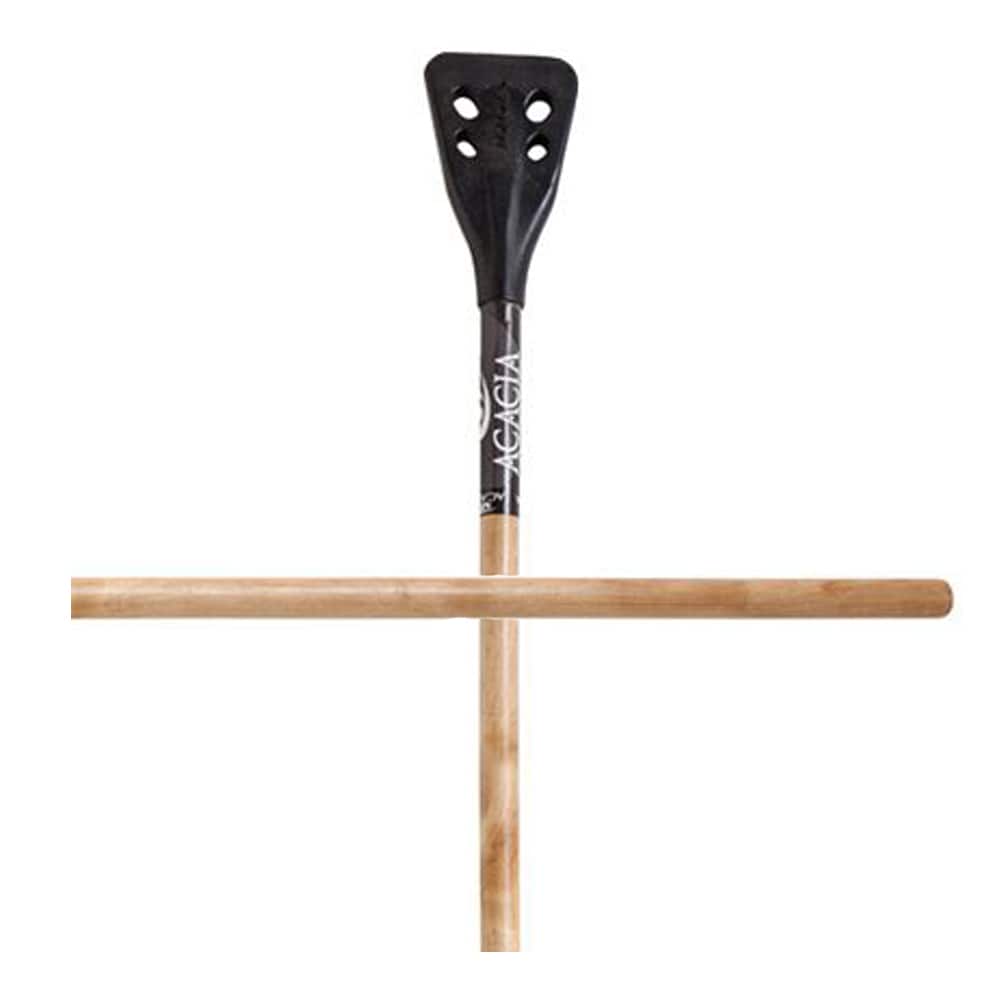 Acacia Classic Broomball Stick Wooden Shaft and Polymer Head