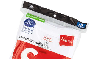 Hanes Tagless Tees (3) "White" SU0640