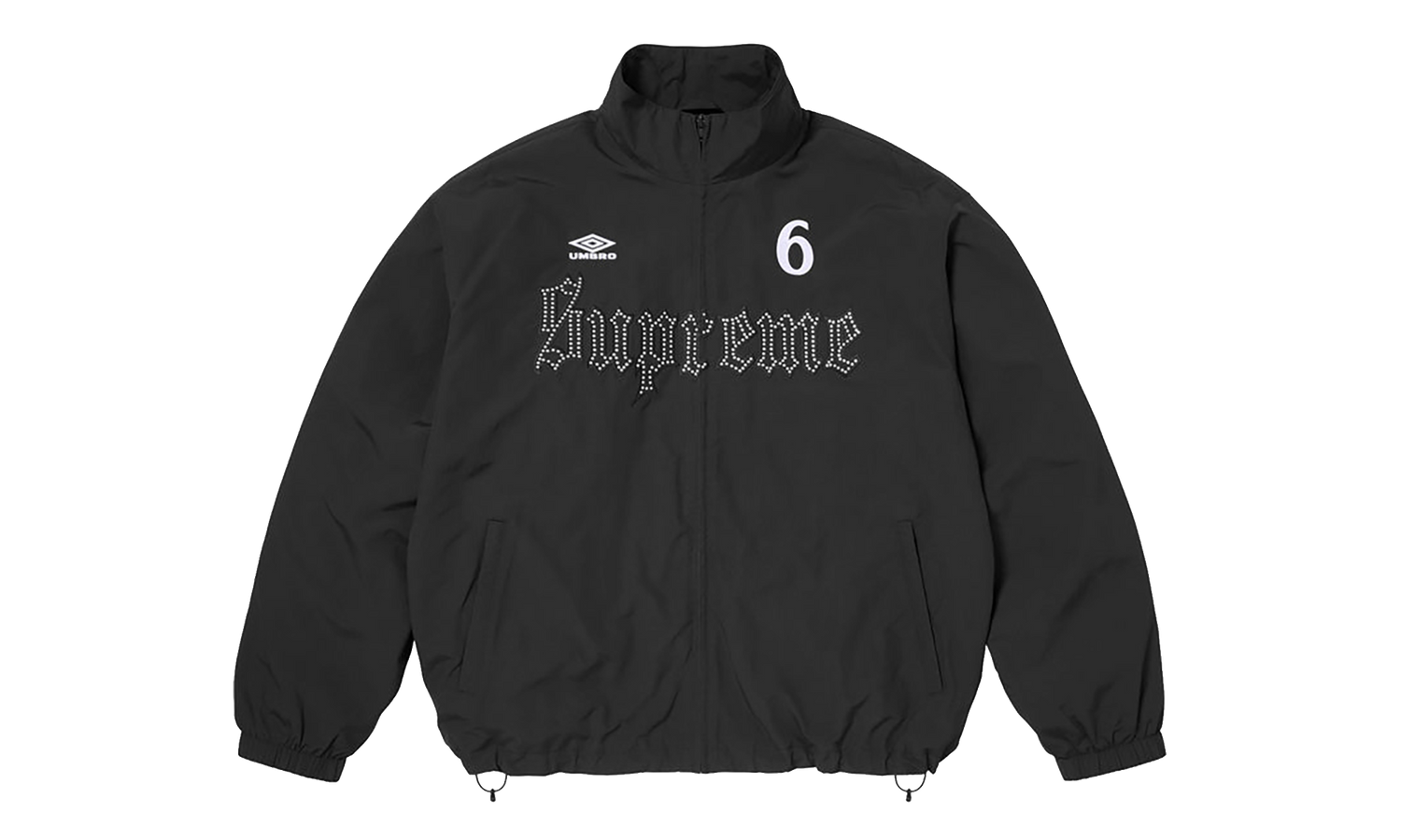 Umbro® Rhinestone Track Jacket "SS26 - Black" SU27875