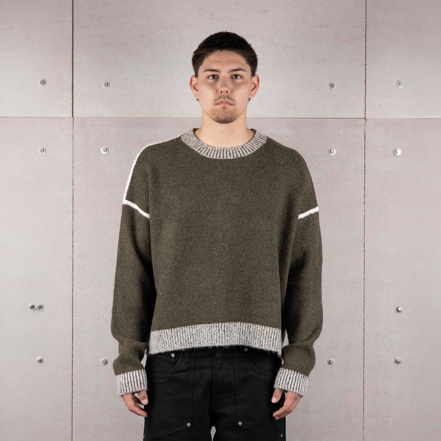 Commons Pullover Knit Forrest Green