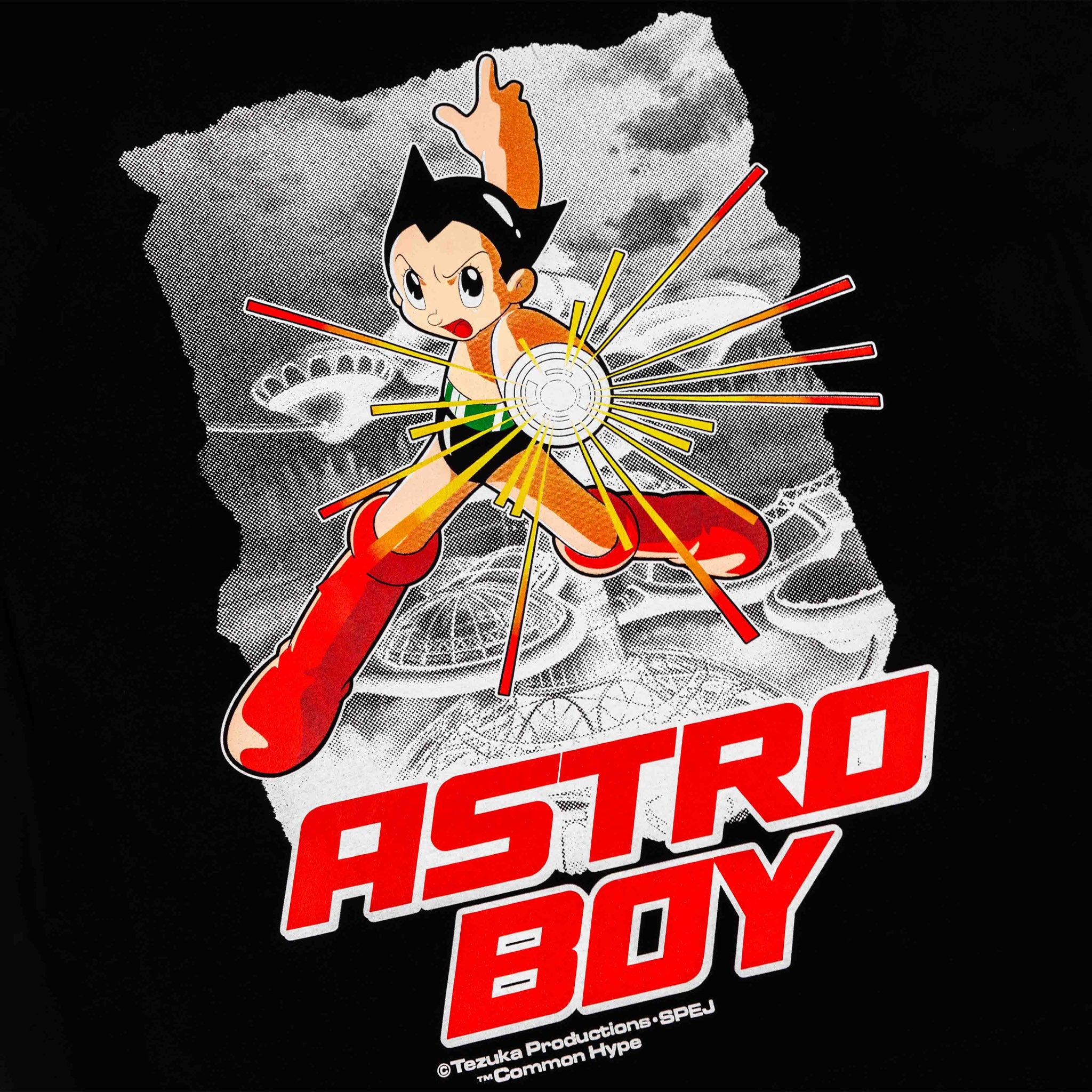 Common Hype x Astroboy Comic Tee Black