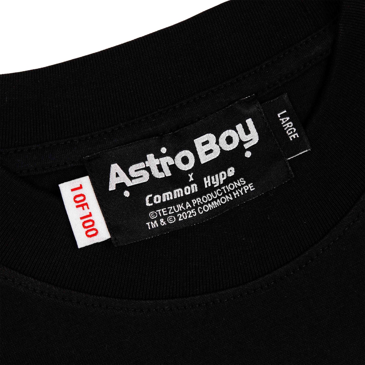 Common Hype x Astroboy Comic Tee Black