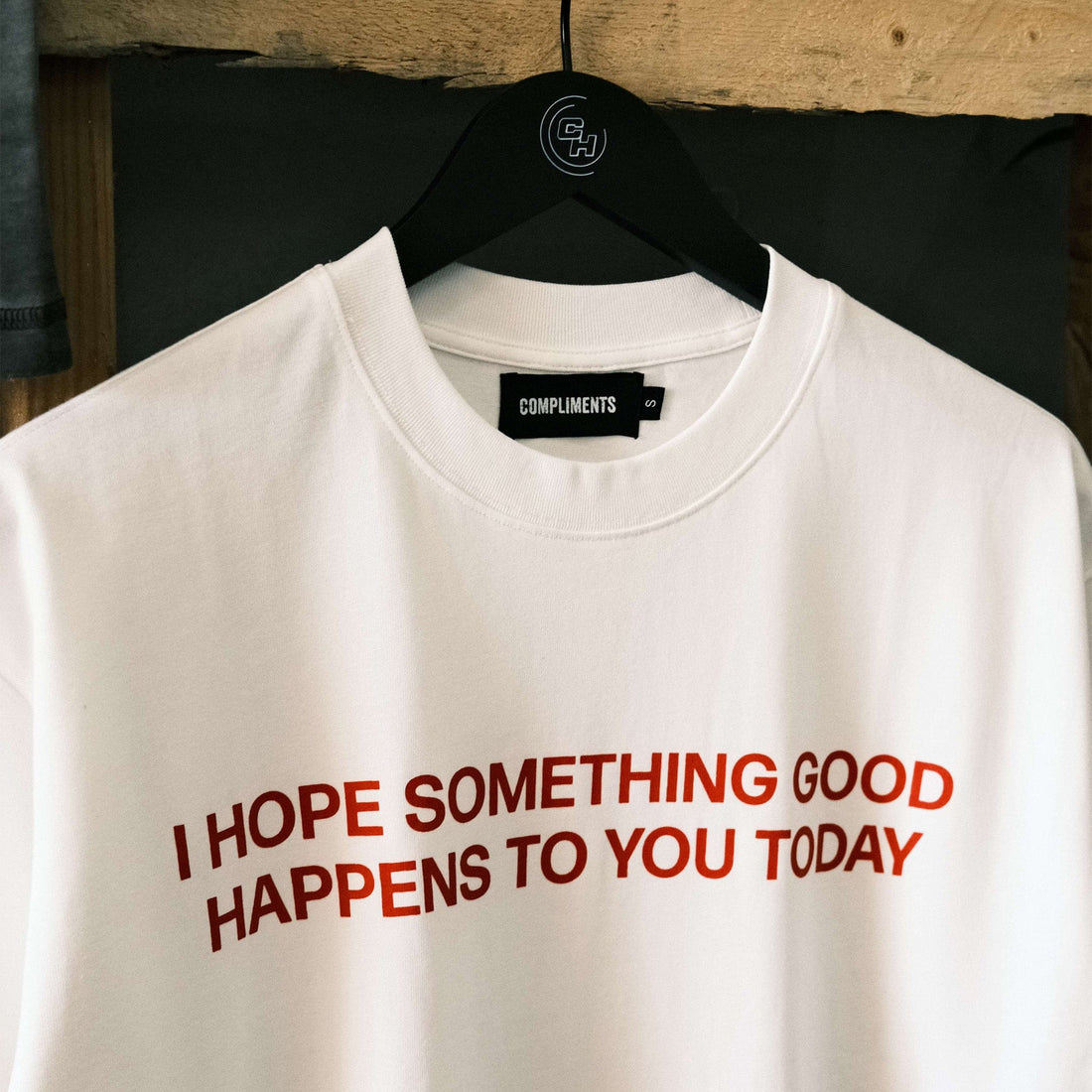 Compliments Good Today White Vintage Shirt