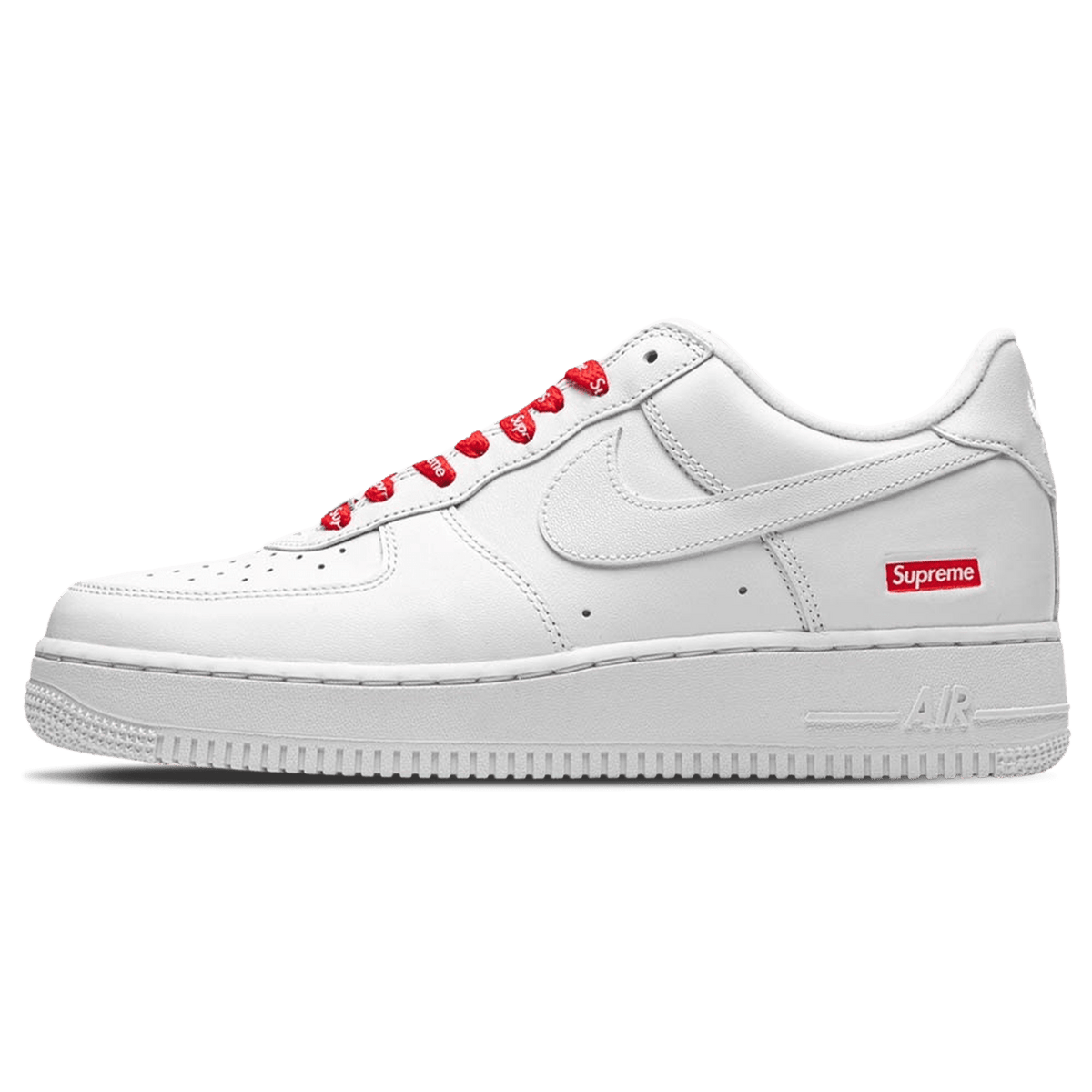 Supreme x Nike Air Force 1 Low ‘Box Logo – White’ Main image