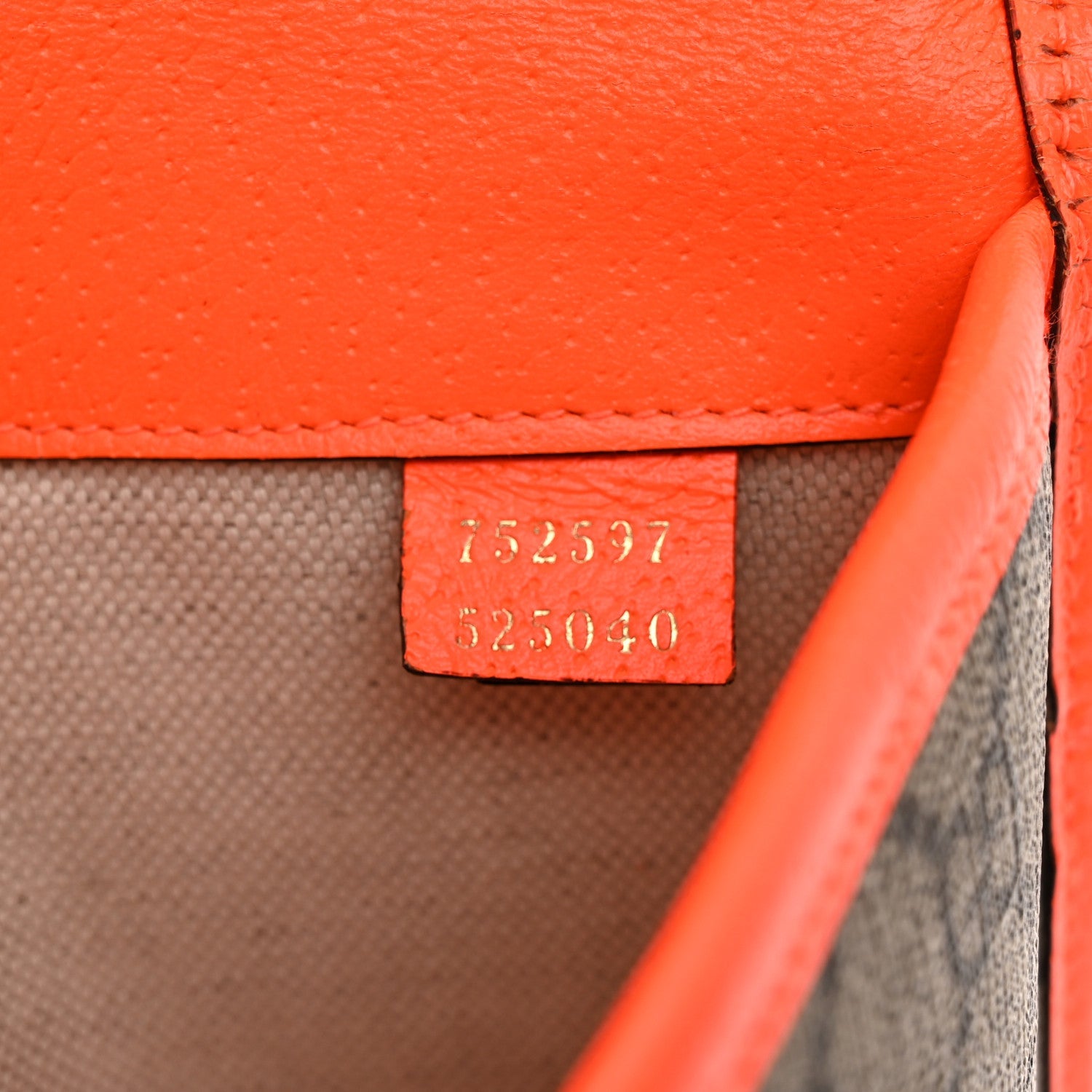 GG Supreme Monogram Web Small Ophidia Belt Bag Beige Ebony Orange Fluo
