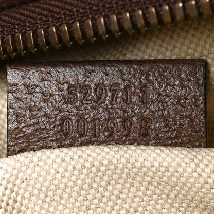 GG Supreme Monogram Courrier Belt Bag Beige New Acero