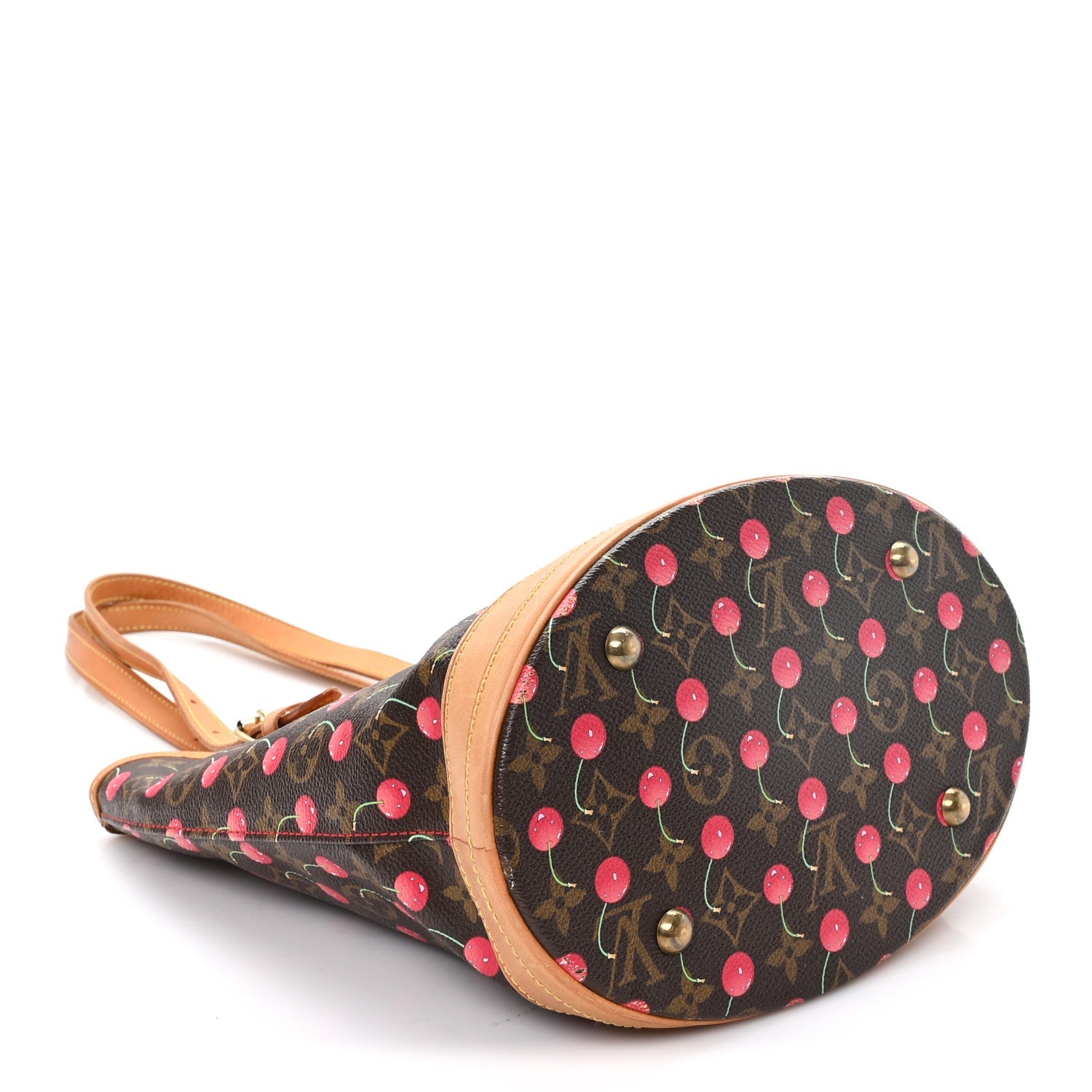 Monogram Cerises Bucket Bag