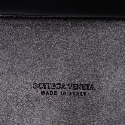 Foulard Intrecciato Pleated Medium Arco Tote Dark Mystic