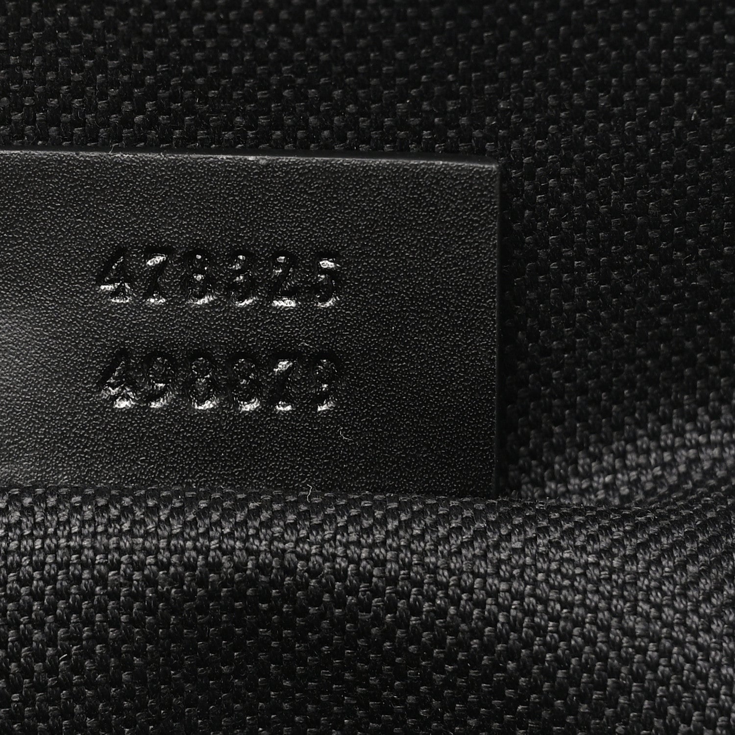 GG Supreme Monogram Web Belt Bag Black Grey