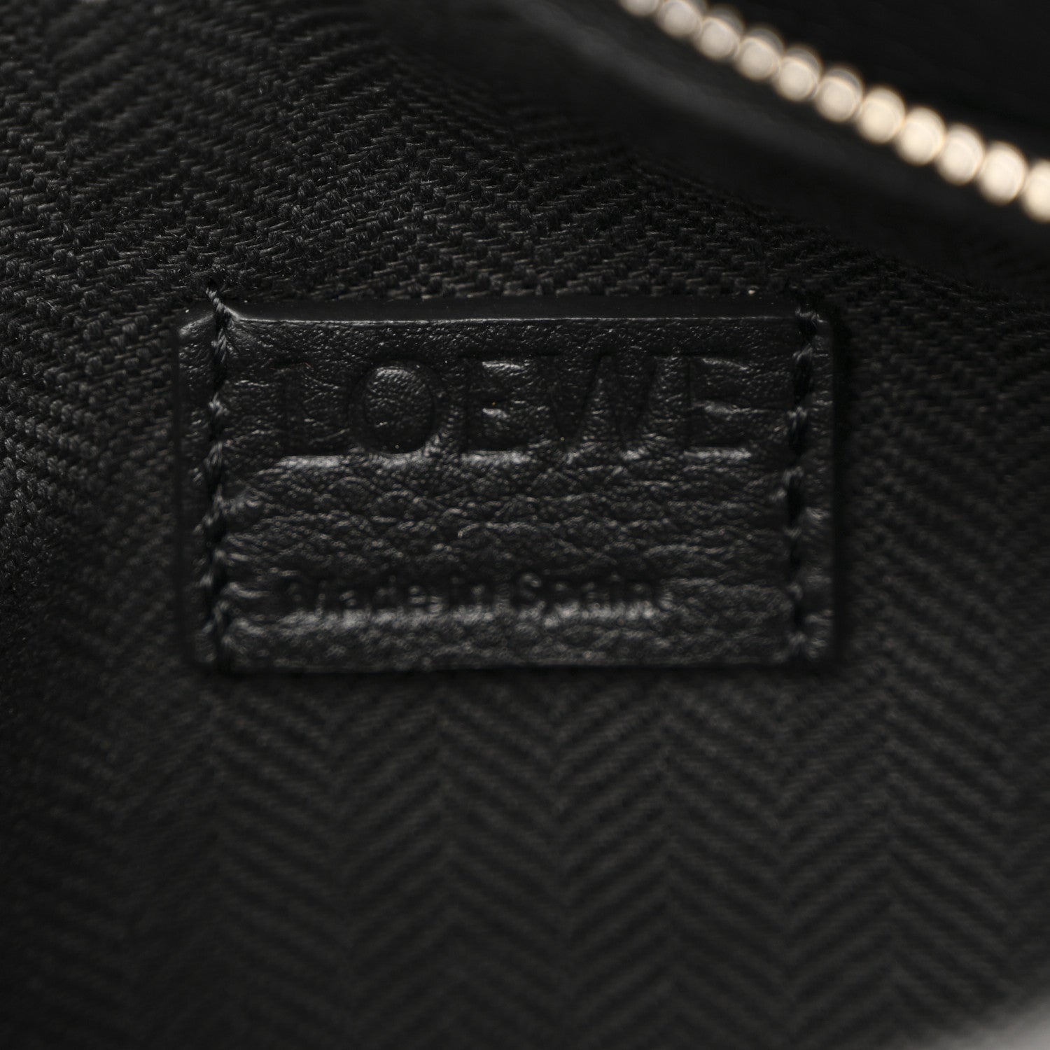 Calfskin Mini Puzzle Bumbag Black