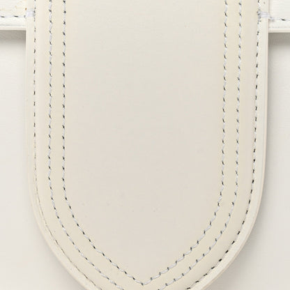 Smooth Calfskin Long Le Grand Bambino Clutch White