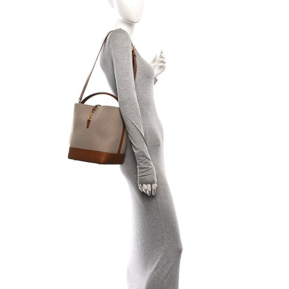 Raffia Vegetable Le 37 Bucket Bag Naturel Brick