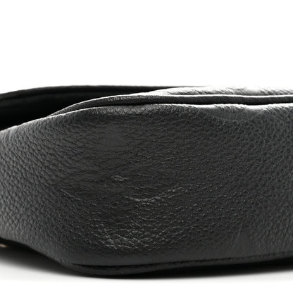 Empreinte Monogram Giant Ivy Wallet On Chain Black