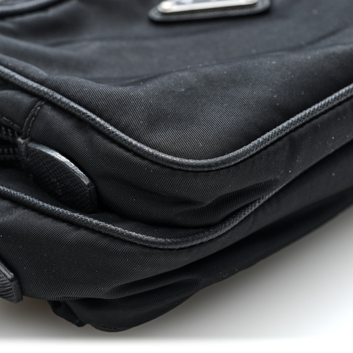 Tessuto Nylon Belt Bag Black
