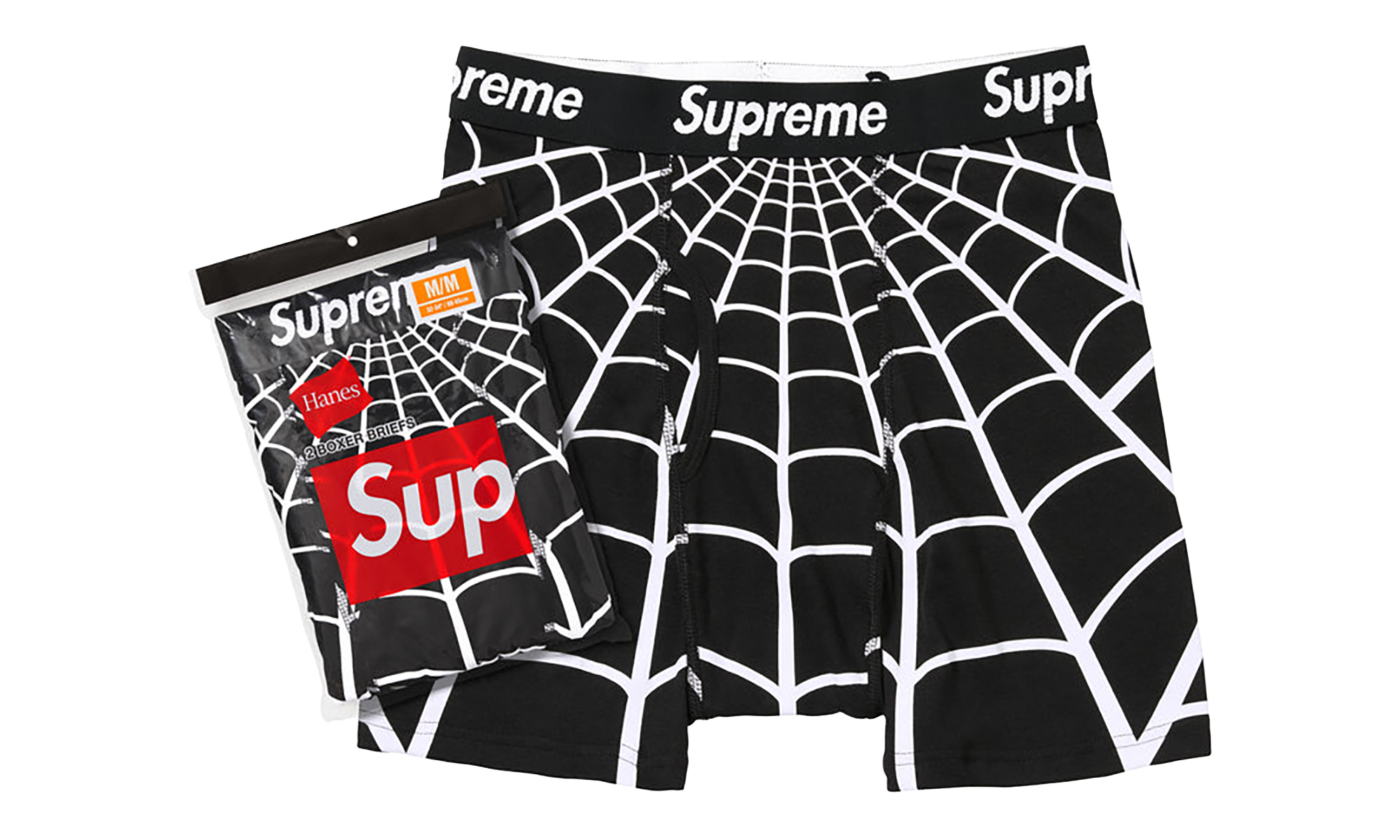 Spider-Man Boxer Briefs (2 Pack) "SS26 - Black" SU27007