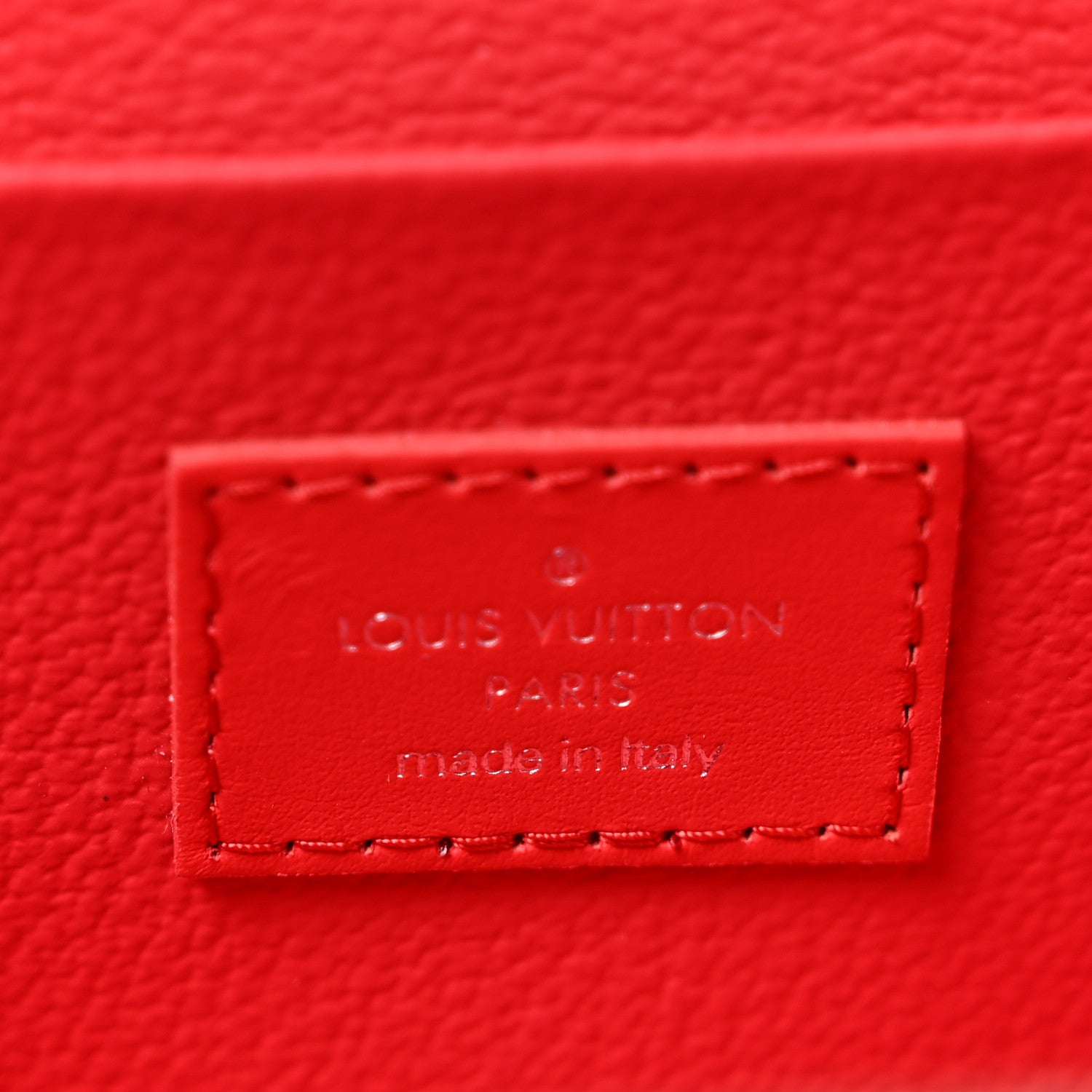 Monogram Macassar Nice Mini Rouge